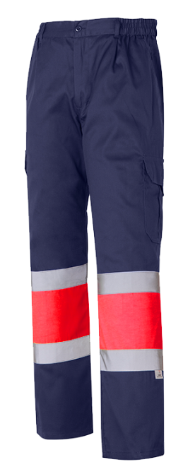 Pantalón multibolsillos combinado (AV)