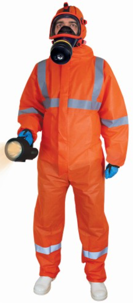 Chemsplash Xtreme SMS 55 Coverall Type 5/6 With Hi Vis Tape - Style No. 2526