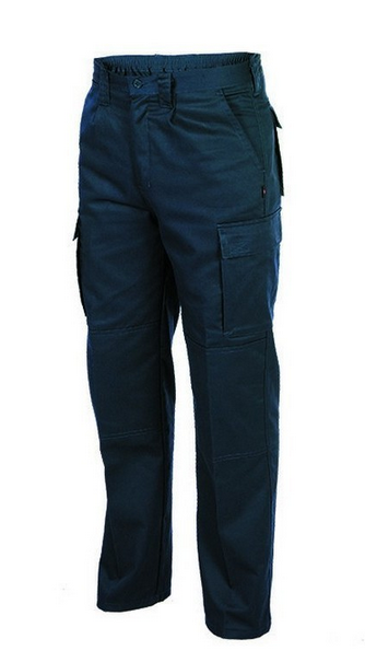 PANTALON ALGODON AZUL MARINO