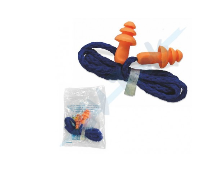 Tapones auditivos con cordón