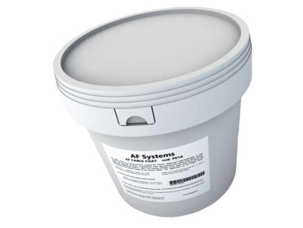 Pintura autoextinguible para cables eléctricos