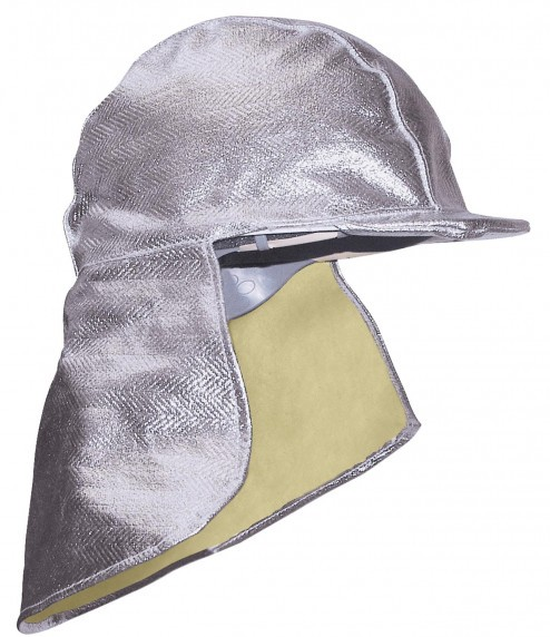 Aluminised helmet cover