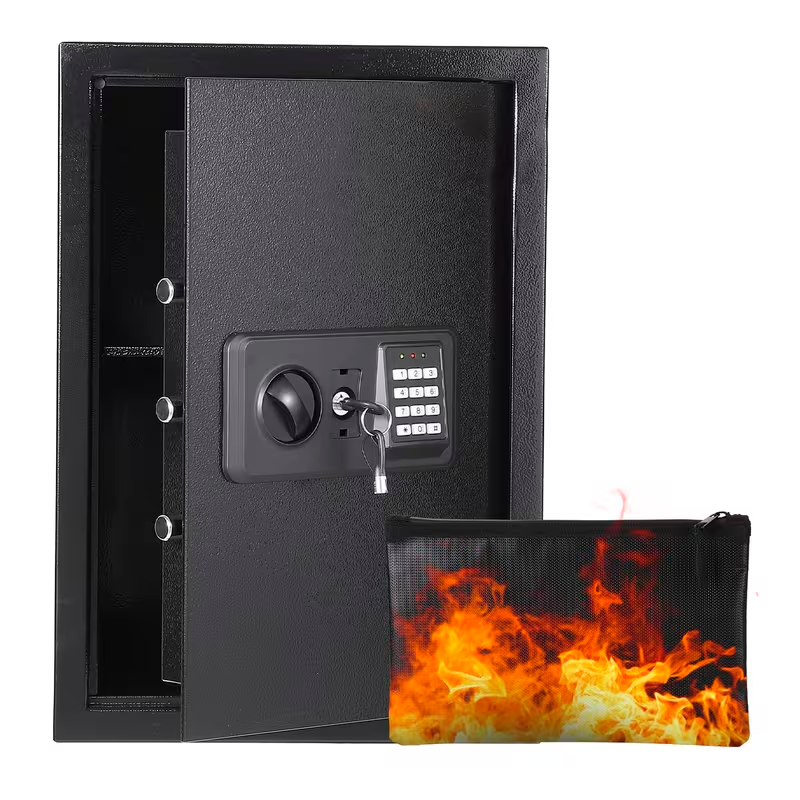 Caja Fuerte de Seguridad FD-2535L-3 con Doble Cerradura para Hogar y Oficina