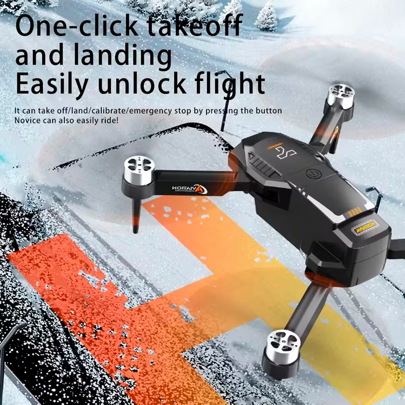 Dron Almalux® F205 con Cámara Dual 4K HD y Control Remoto con Pantalla Integrada