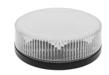 B23 Beacon (1-Bolt) – Amber LEDs/Clear Lens