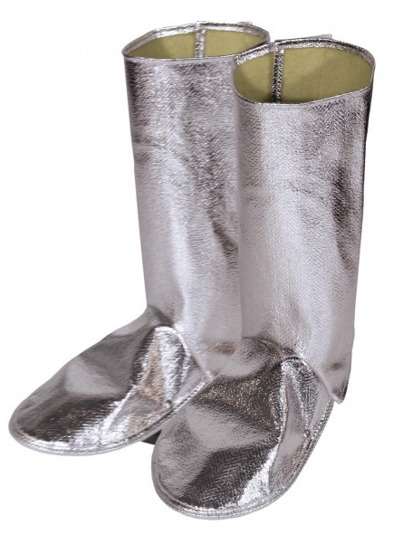 Aluminised gaiters with velcro fastener  Réf. E6200-000