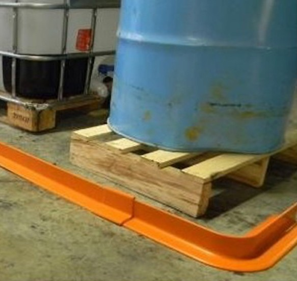 Tramo de barreras PU