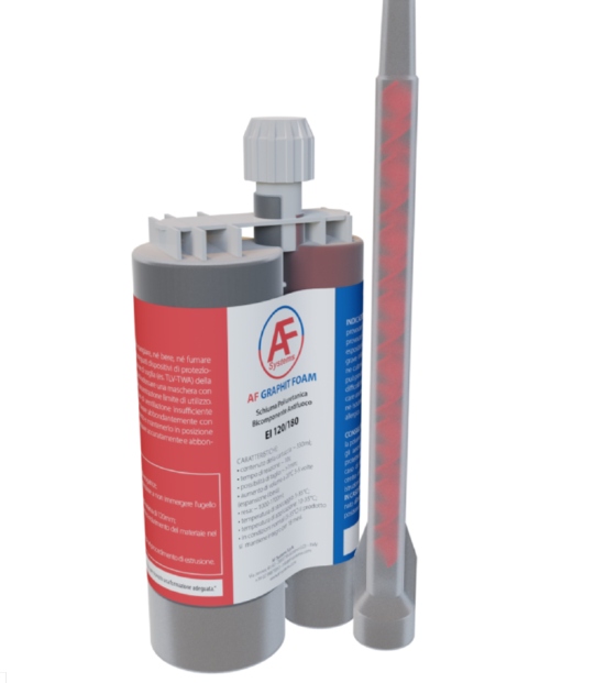 Espuma de poliuretano contra incendios bicomponente