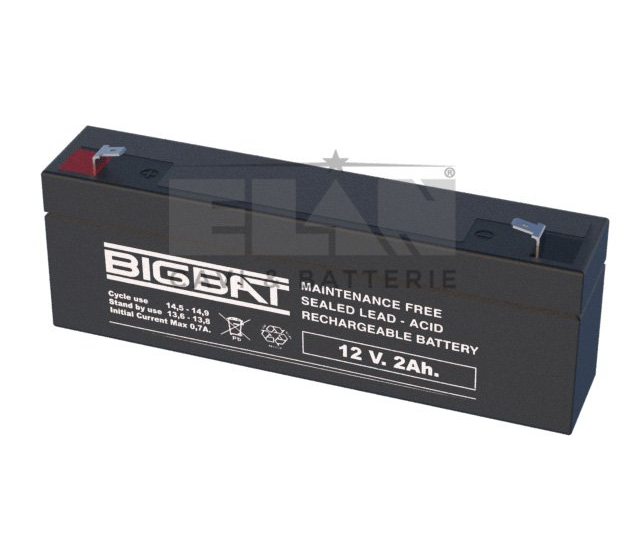 BATERÍA PARA LIDERAR 12V 2,0Ah