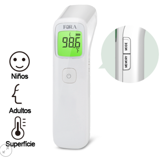 FocusTemp – Termómetro de frente (IR42)