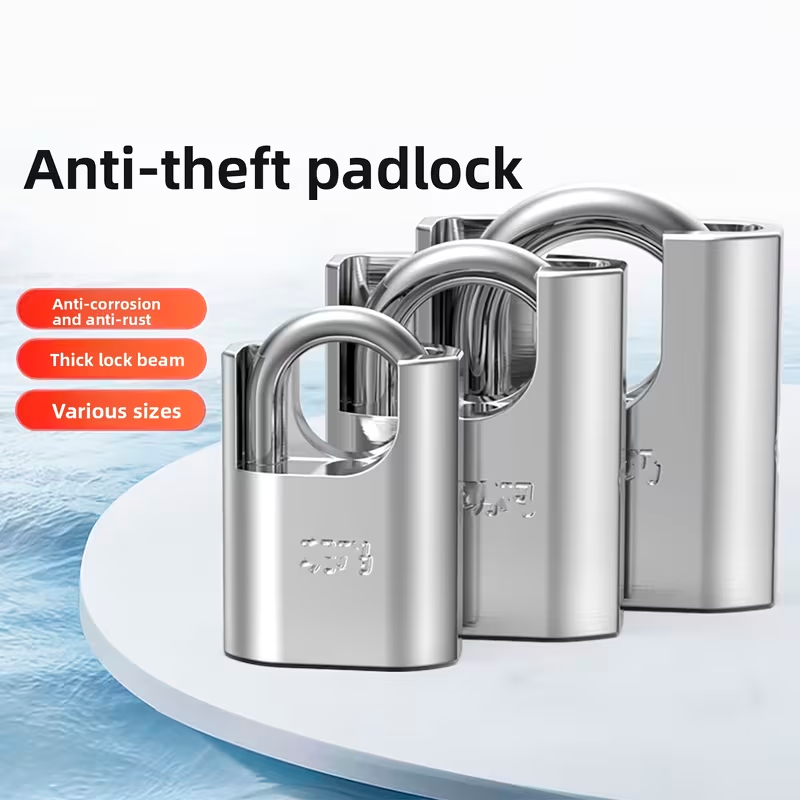 Candado Antirrobo de Aleación de Zinc Resistente al Óxido para Exterior