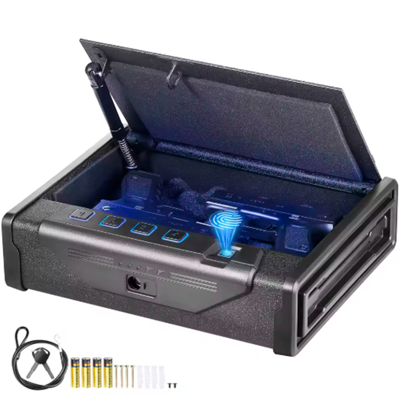 Caja Fuerte para Pistola SucceBuy Q235 con Huella, PIN y Llave