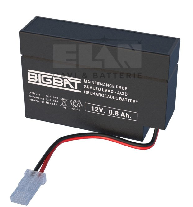 BATERÍA PARA CONDUCIR 12V 0.8Ah