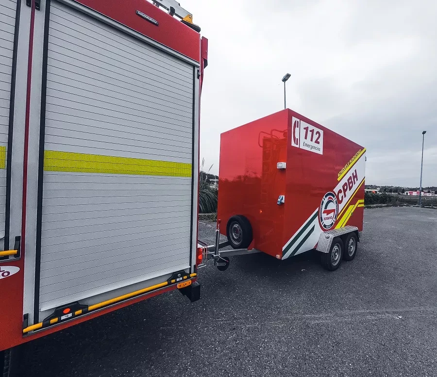 Remolques  (Servicios de Extinción de Incendios y Salvamento)