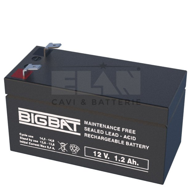 BATERÍA PARA LIDERAR 12V 1,2Ah